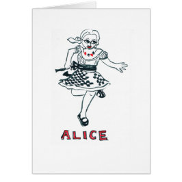 Alice Card Hälsningskort