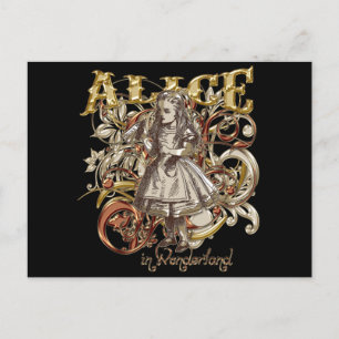 Alice Carnivale Stil (Guld version) Vykort