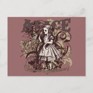 Alice Carnivale Stil Vykort