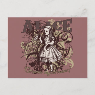 Alice Carnivale Stil Vykort