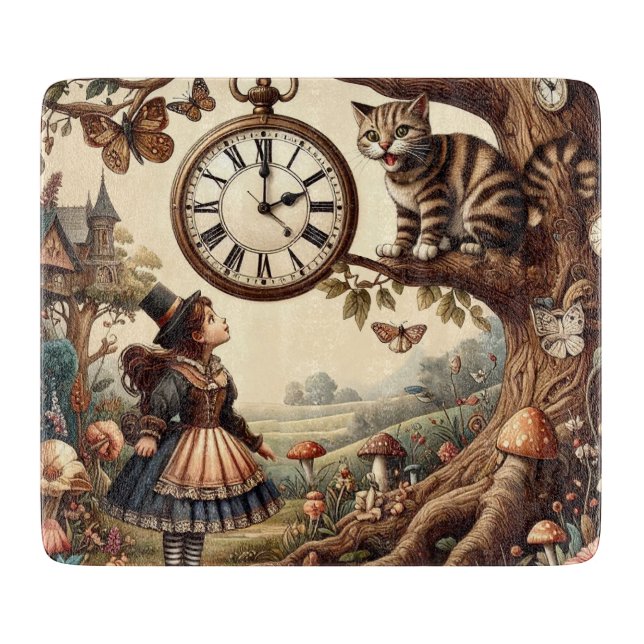 Alice & Cheshire Cat: Whimsical Wonderland Fantasy (Framsidan)