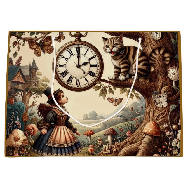 Alice & Cheshire Cat: Whimsical Wonderland Fantasy (Framsidan)