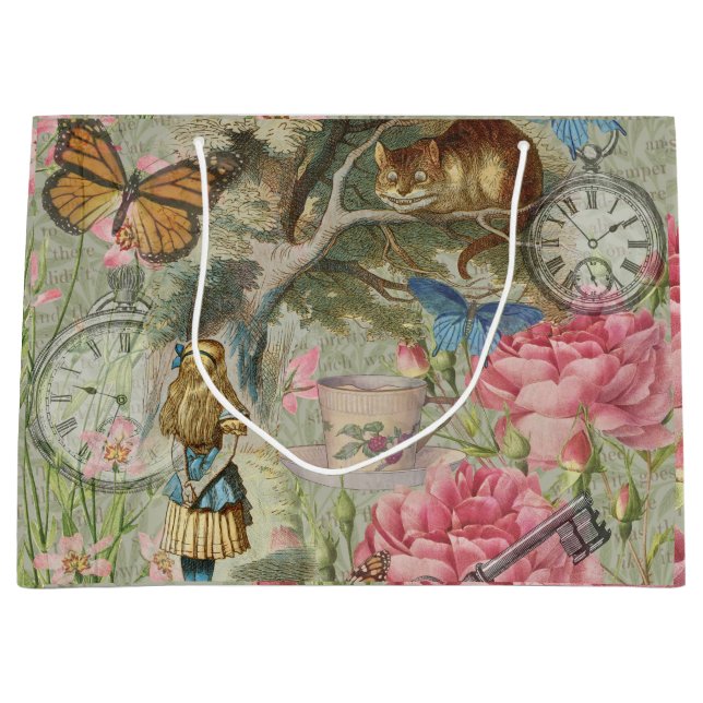 Alice Cheshire Katt Wonderland Trädgård (Framsidan)