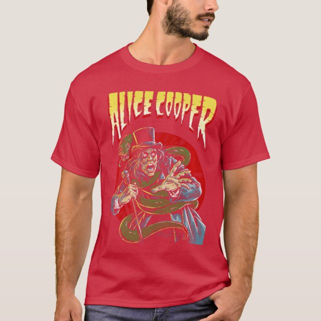 Alice Cooper Comic Book friend T Shirt (Framsida)