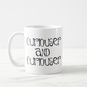 Alice curiouser kaffemugg