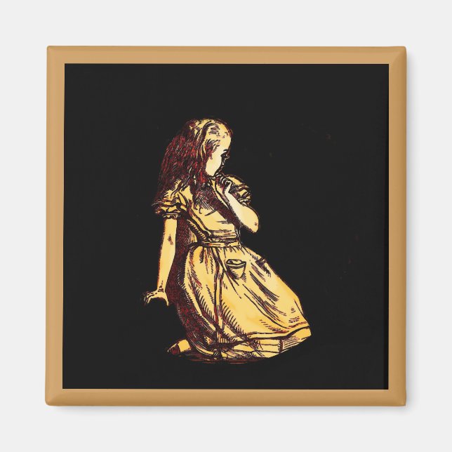 Alice Daydreaming Magnet (Framsidan)