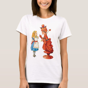 Alice & den röda drottningen t shirt