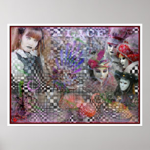 Alice Dreams i Färg Poster