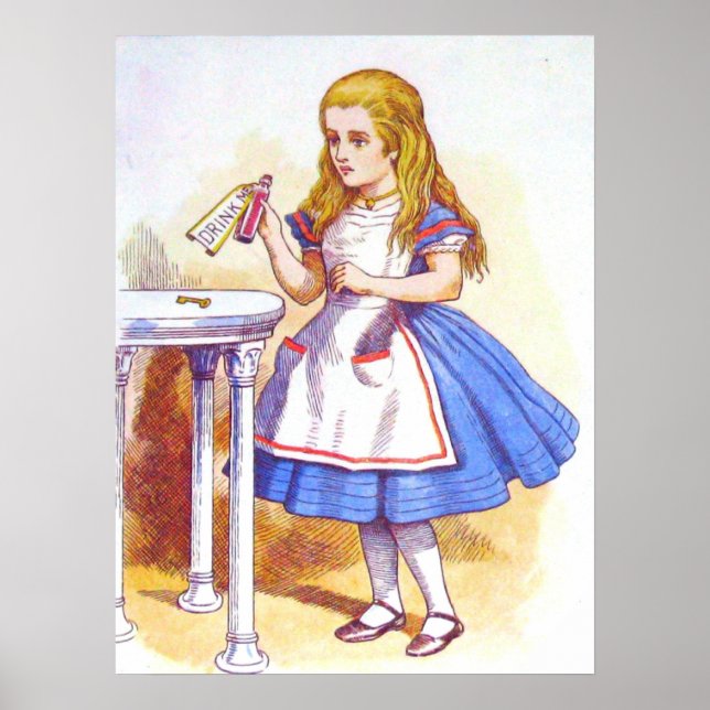 Alice Dricker Full Färg Poster (Framsidan)