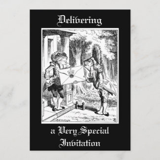 Alice - Duchess inbjudan att spela kroquet wi