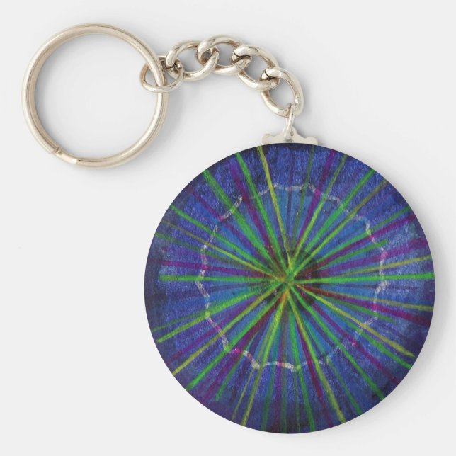 ALICE (ett stort jonkolliderexperiment) Nyckelring (Framsidan)