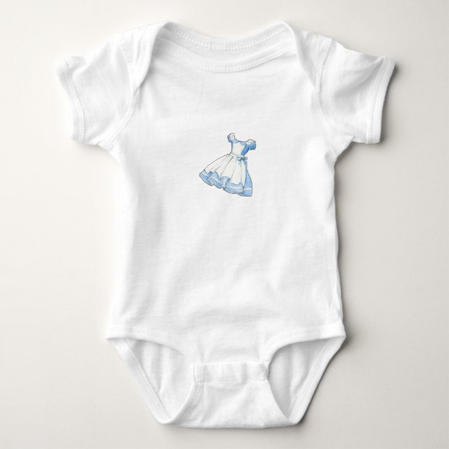 Alice för underlandberättelsebok klänning t-shirt (Framsida)