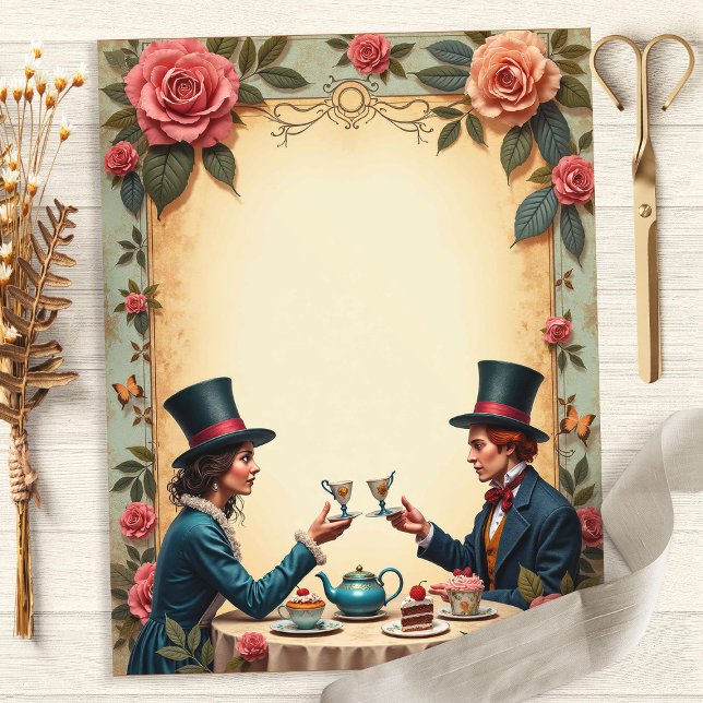 Alice Galen Hattens Tekjuts Scrapbookpapper (Skapare uppladdad)