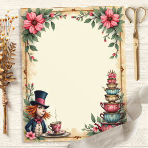 Alice Galen Hattens Tekopp Stack Scrapbookpapper