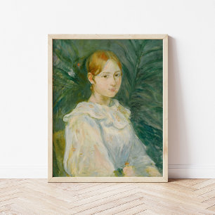 Alice Gamby en Buste   Berthe Morisot Poster