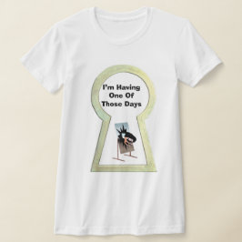 Alice genom det Tittar glaset T-Shirt