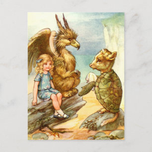 ALICE, GRIFFIN OCH MOCK TURTLE VYKORT