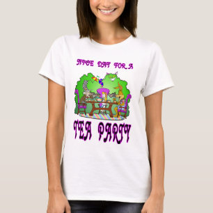 Alice har Tea Party Tee Shirt
