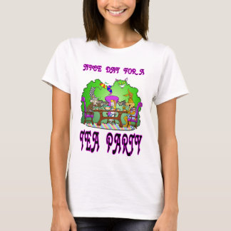 Alice har Tea Party Tee Shirt