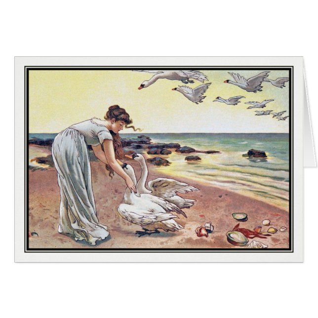 Alice Havers - vitsvanarna Hälsningskort (Framsidan Horizontal)