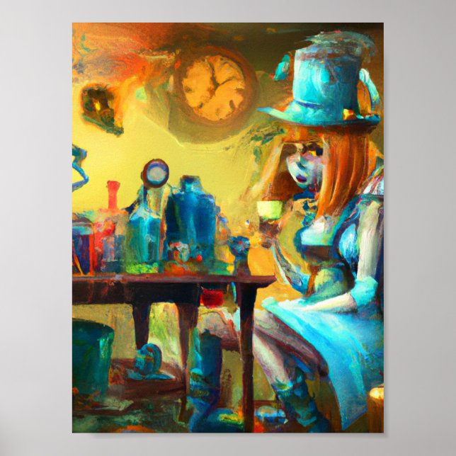 Alice i Alchemy Lab Poster (Framsidan)