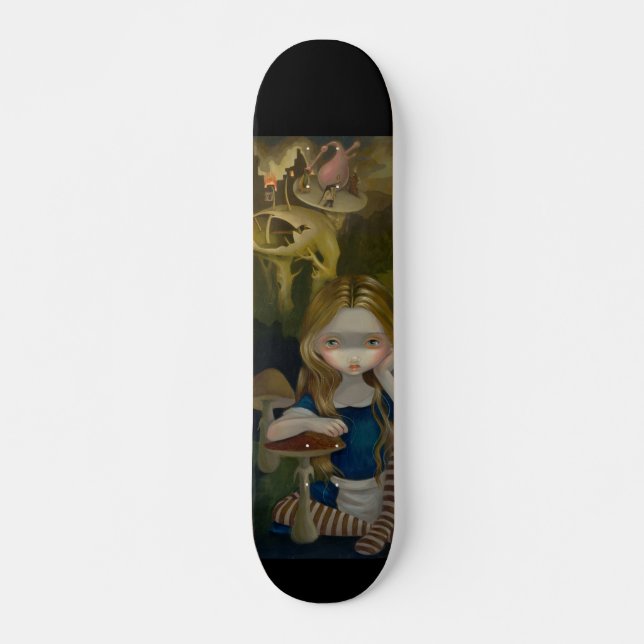 Alice i Bosch Landscape underland Skateboard (Framsida)
