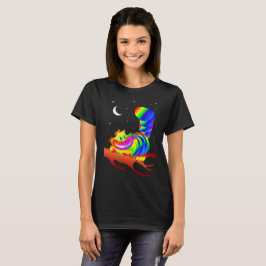 Alice i design för underlandCheshire katt T Shirt