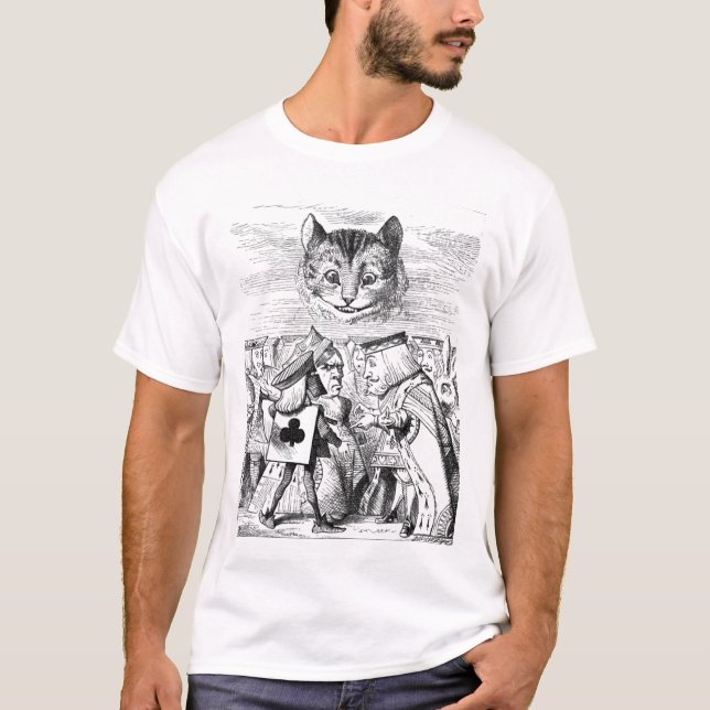 Alice i drottning för underlandCheshire katt av Tee Shirt (Framsida)