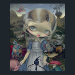 Alice i en Bosch Wonderland ART PRINT gothic Poster<br><div class="desc">De av er som var med vid evenemanget i centrala harna förra helgen hade en chans att se den här personligen som hon visades i min "Alice Enchanted"-show! Den här målningen är en del av min underserie "Alice in Other Lands" som innehåller oräkneliga hemsidor och förekomster av mästermålningar under århundradenas...</div>
