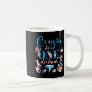 Alice i födelsedagens familjskusin i Nederländerna Kaffemugg