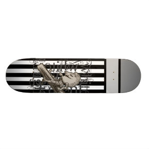 Alice i Grunge för underlandvitriddare Skateboard Bräda 19,5 Cm