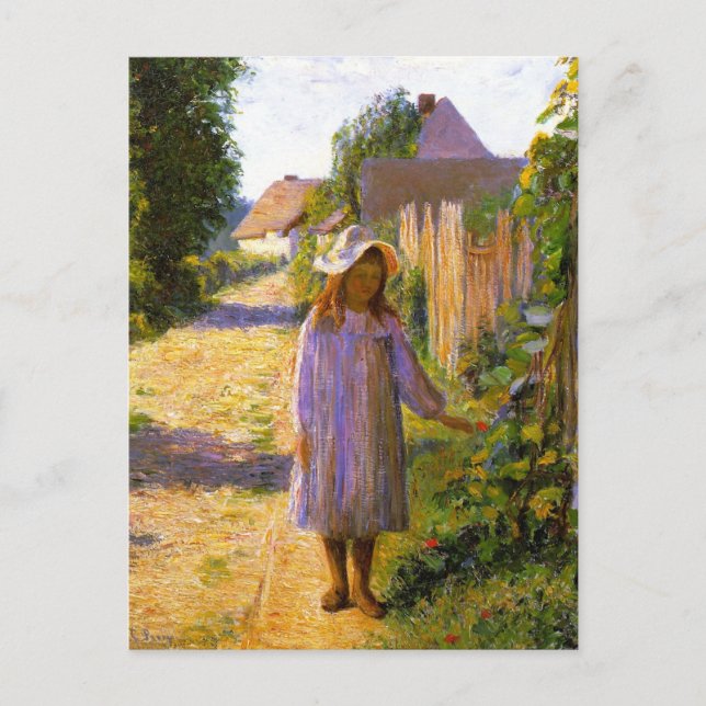 Alice i Lane av Lilla Cabot Perry Vykort (Framsida)