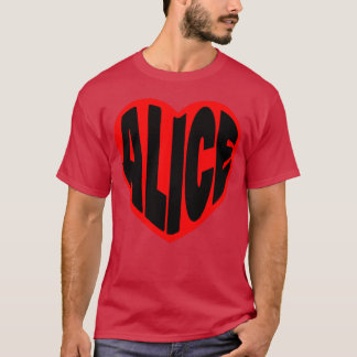 Alice i min hjärta pojke t shirt