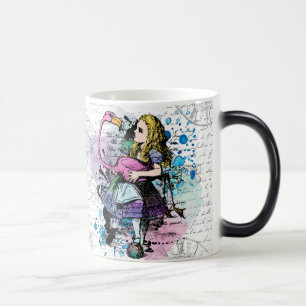 Alice i morphing mugg för underland
