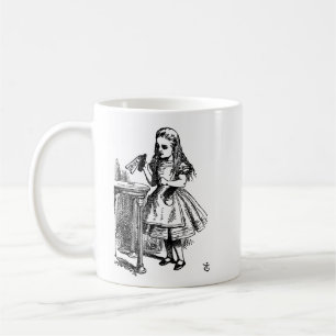 Alice i omöjlig sakmugg för underland kaffemugg
