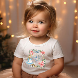 Alice i Onederland Birthday Girl T Shirt