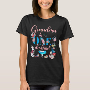 Alice i Onederland-familjefarman på födelsedagen T Shirt