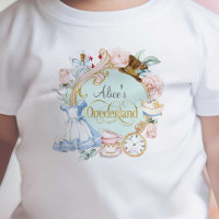 Alice i Onederland, flicka 1:a födelsedag Baby T-S