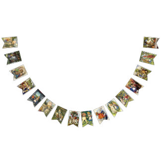 Alice i ROLIG PARTYFLAGGOR för underland Vimplar