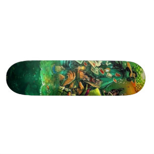 Alice i Skateland Mini Skateboard Bräda 18,7 Cm