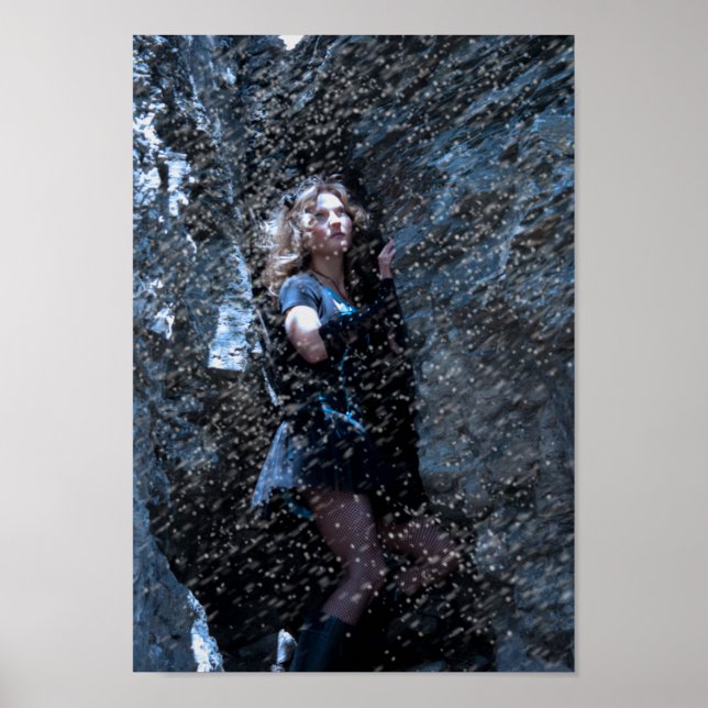 Alice i Snowstorm Poster (Framsidan)