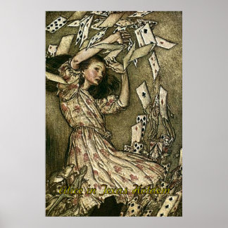 Alice i Texas Holdem Poker Poster