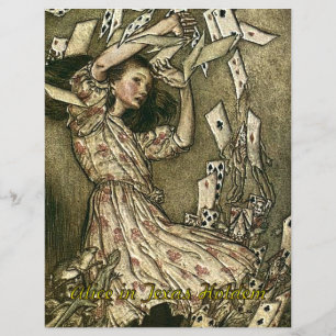 Alice i Texas Holdem Poker Reklamblad