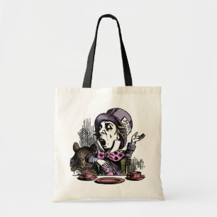 Alice i tokig Hattertoto för underland hänger l Tygkasse