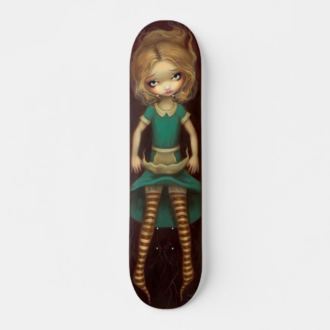 Alice i underland:  Alice nedgÃ¥ende Skateboard (Framsida)