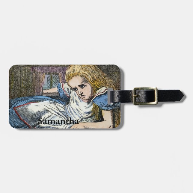 ALICE I UNDERLAND BAGAGEBRICKA (Horisontell Framsida)