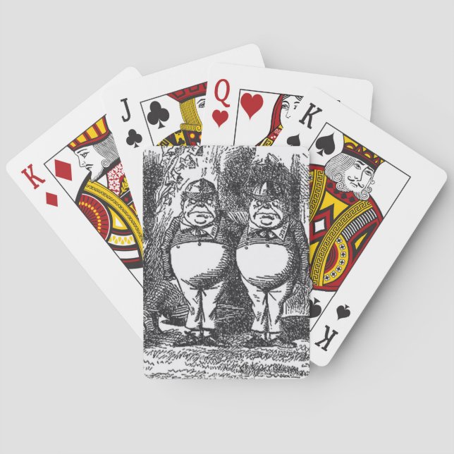 Alice i underland casinokort (Baksidan)