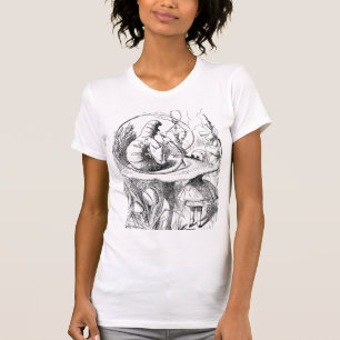 Alice i underland-caterpillar t shirt