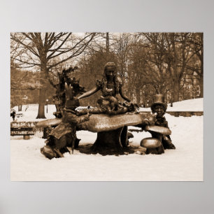 Alice i underland - Central Park affisch