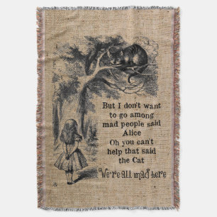 Alice i underland; Cheshire katt med Alice Mysfilt